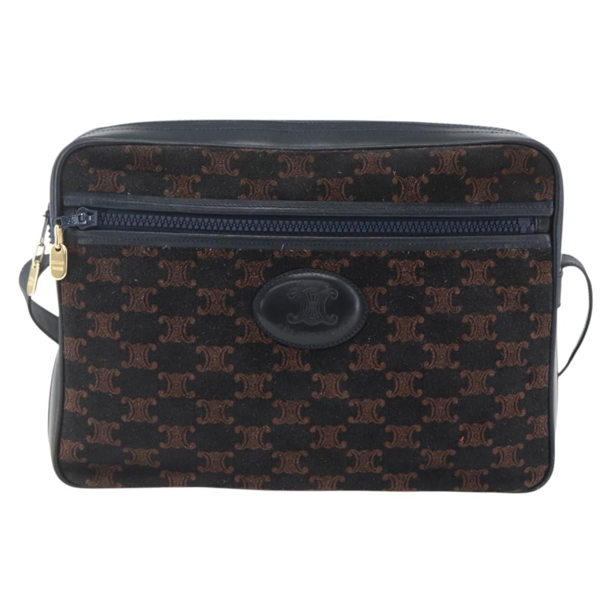 Celine C Macadam Shoulder bag Suede Product Image