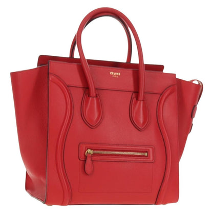 Celine Luggage Bag Grainy Leather Mini
