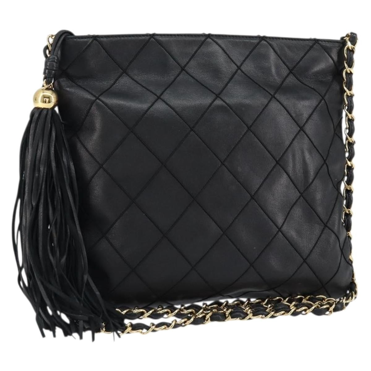 Chanel Vintage Shoulder Bag Leather Product Image