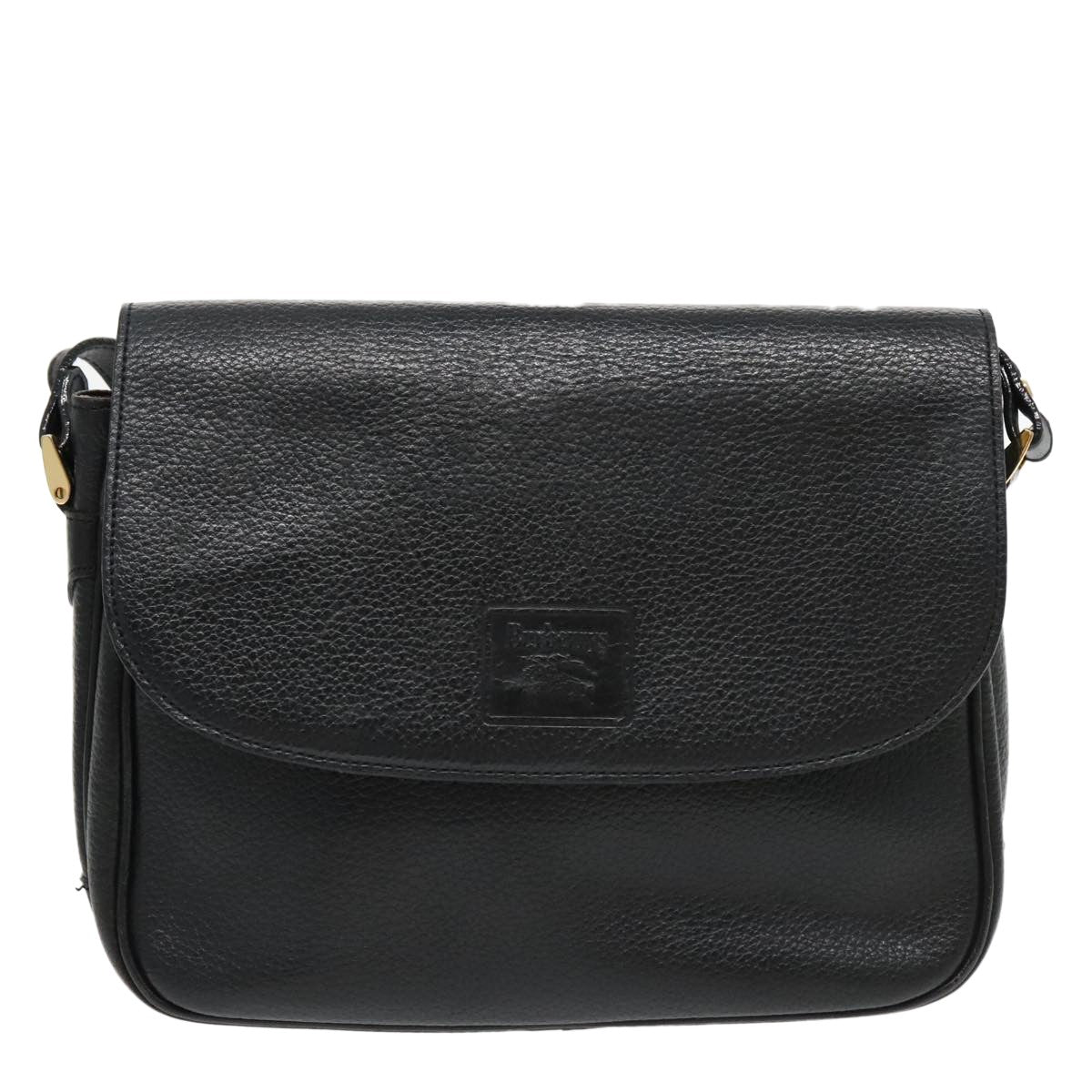 Burberry Flap Shoulder Bag Leather Product Image