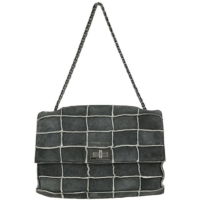 Chanel Accordion Reissue Flap Patchwork Suede medium