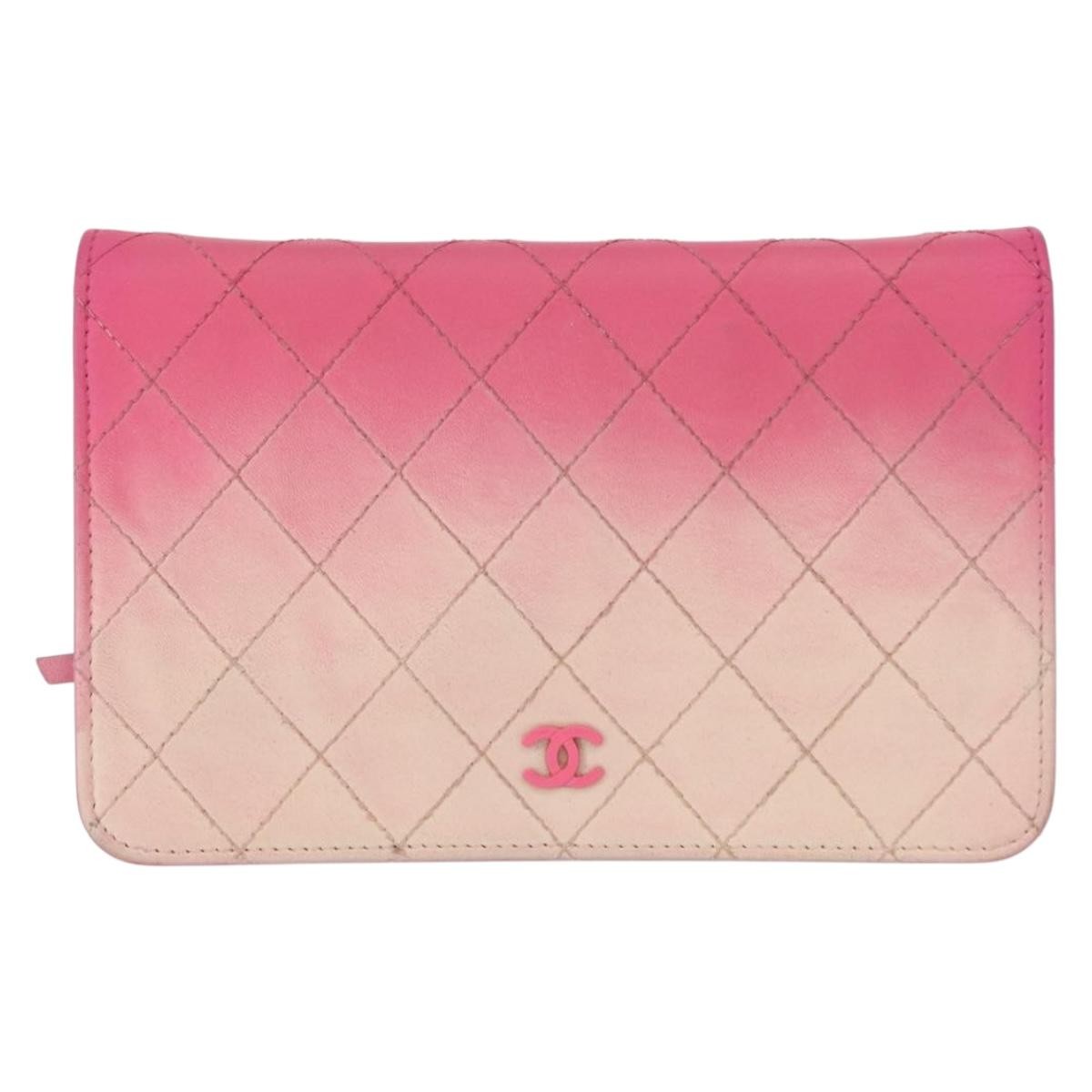 Chanel Wallet on Chain Quilted Ombre Lambskin Product Image