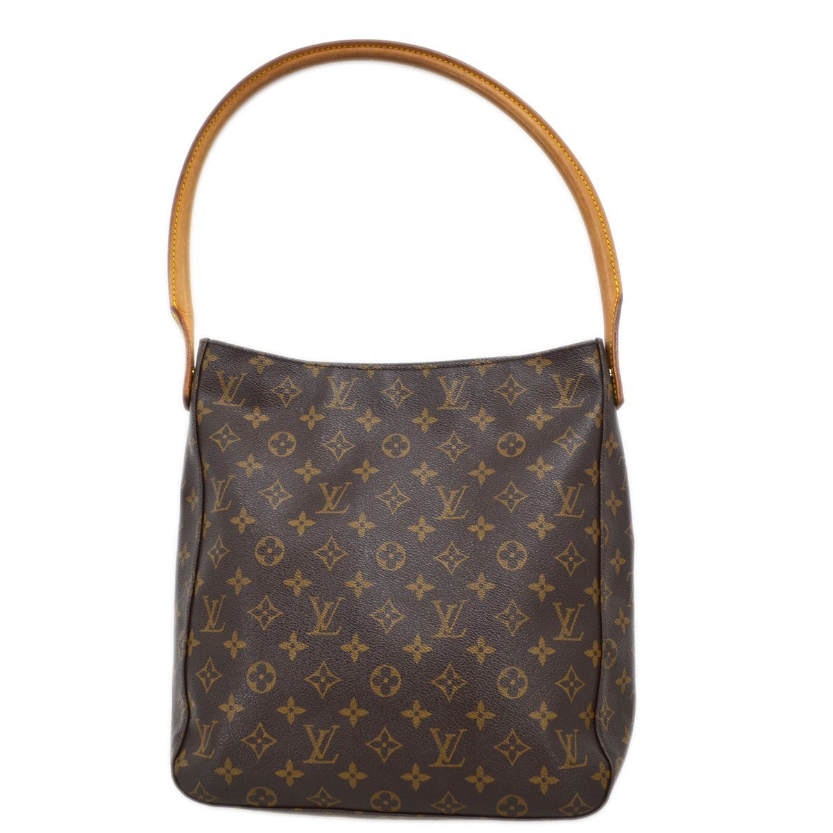Louis Vuitton Monogram Looping Handbag Monogram Canvas GM