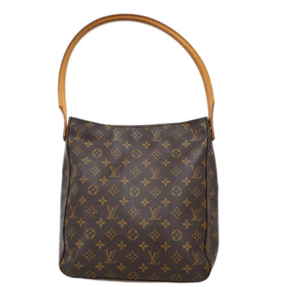 Louis Vuitton Monogram Looping Handbag Monogram Canvas GM