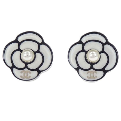 Chanel Camellia Stud Plastic Product Image