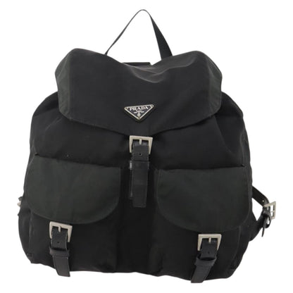 Prada Double Front Pocket Backpack Tessuto Medium