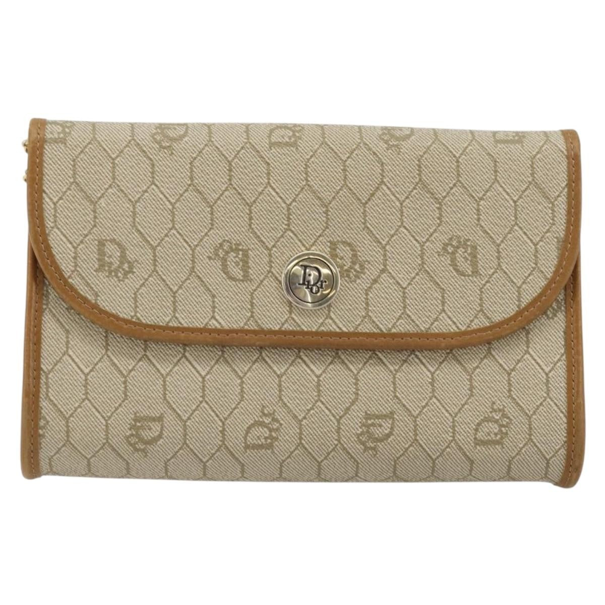 Christian Dior Vintage honeycomb clutch Canvas Product Image