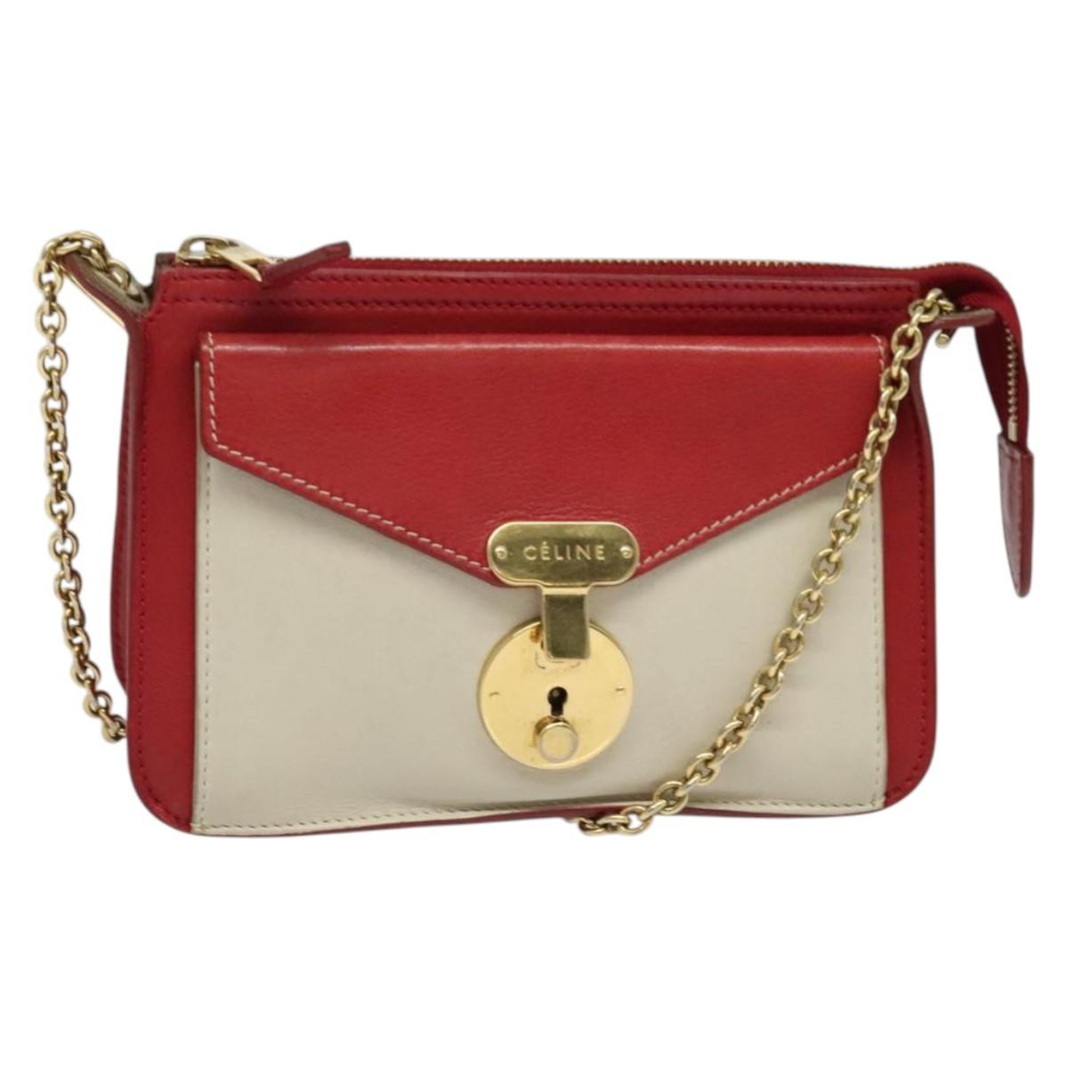 Celine Shoulder Bag Leather Product Image
