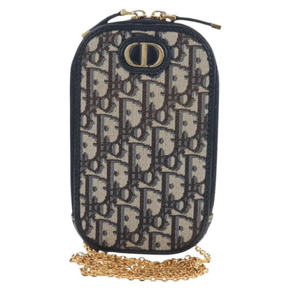 Christian Dior 30 Montaigne Phone Holder on Chain Oblique Canvas Product Image