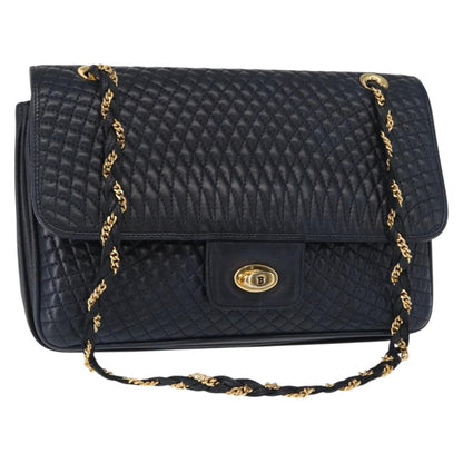 Bally Vintage Shoulder Bag Leather Product Image