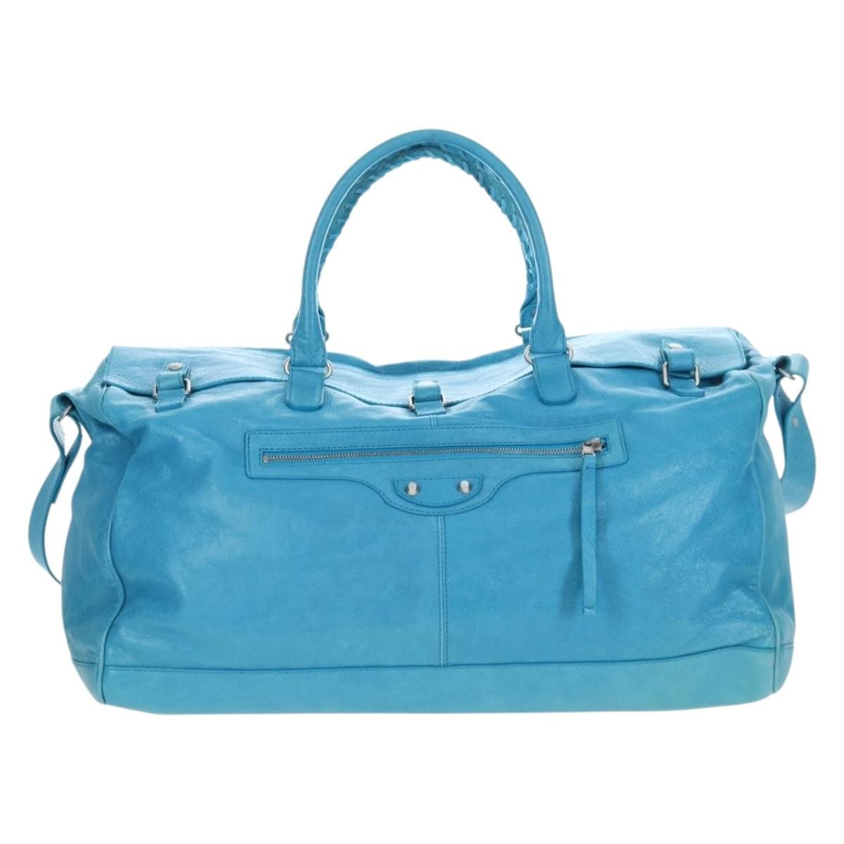 Balenciaga Squash Duffle Leather Medium