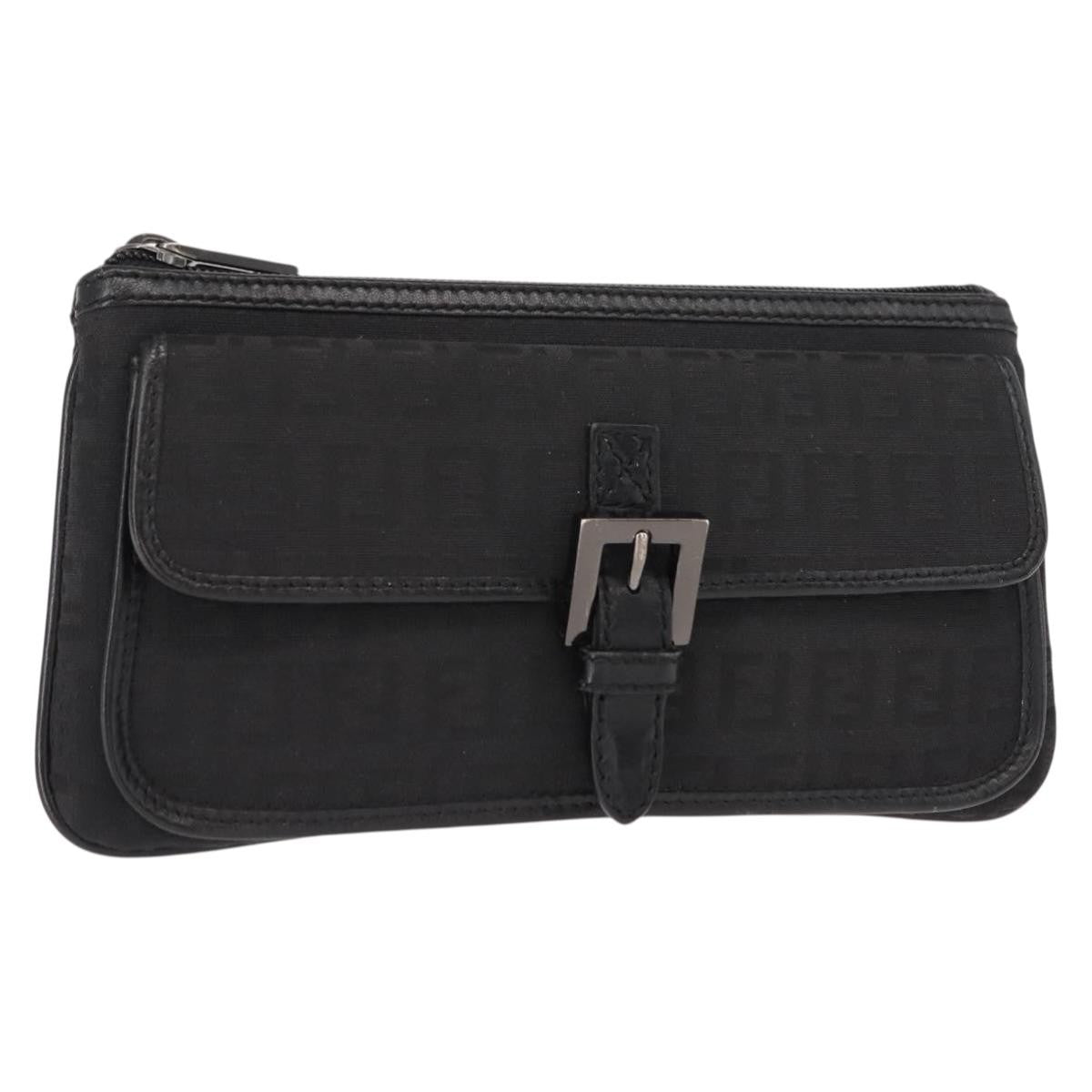 Fendi FF Logo Pouch Canvas Product Image