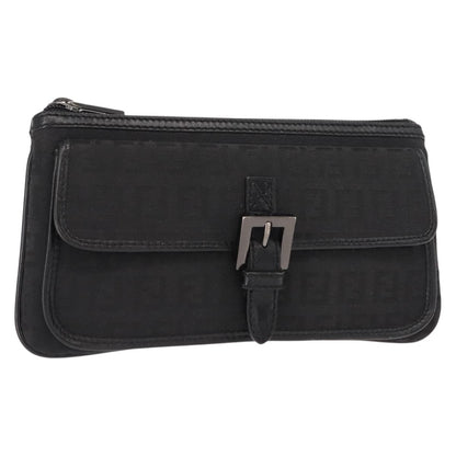 Fendi FF Logo Pouch Canvas Product Image