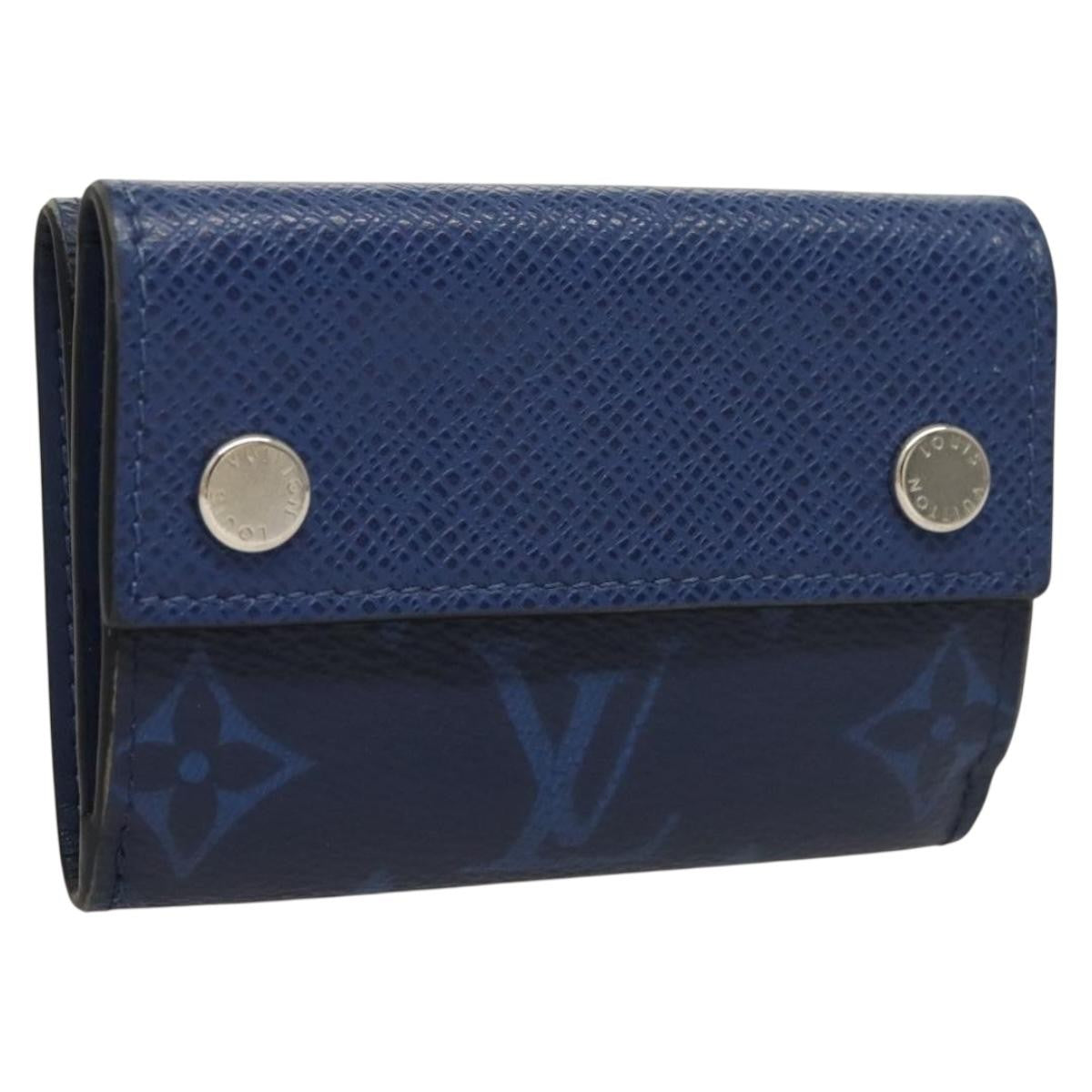 Louis Vuitton Discovery Wallet Monogram Taigarama Compact