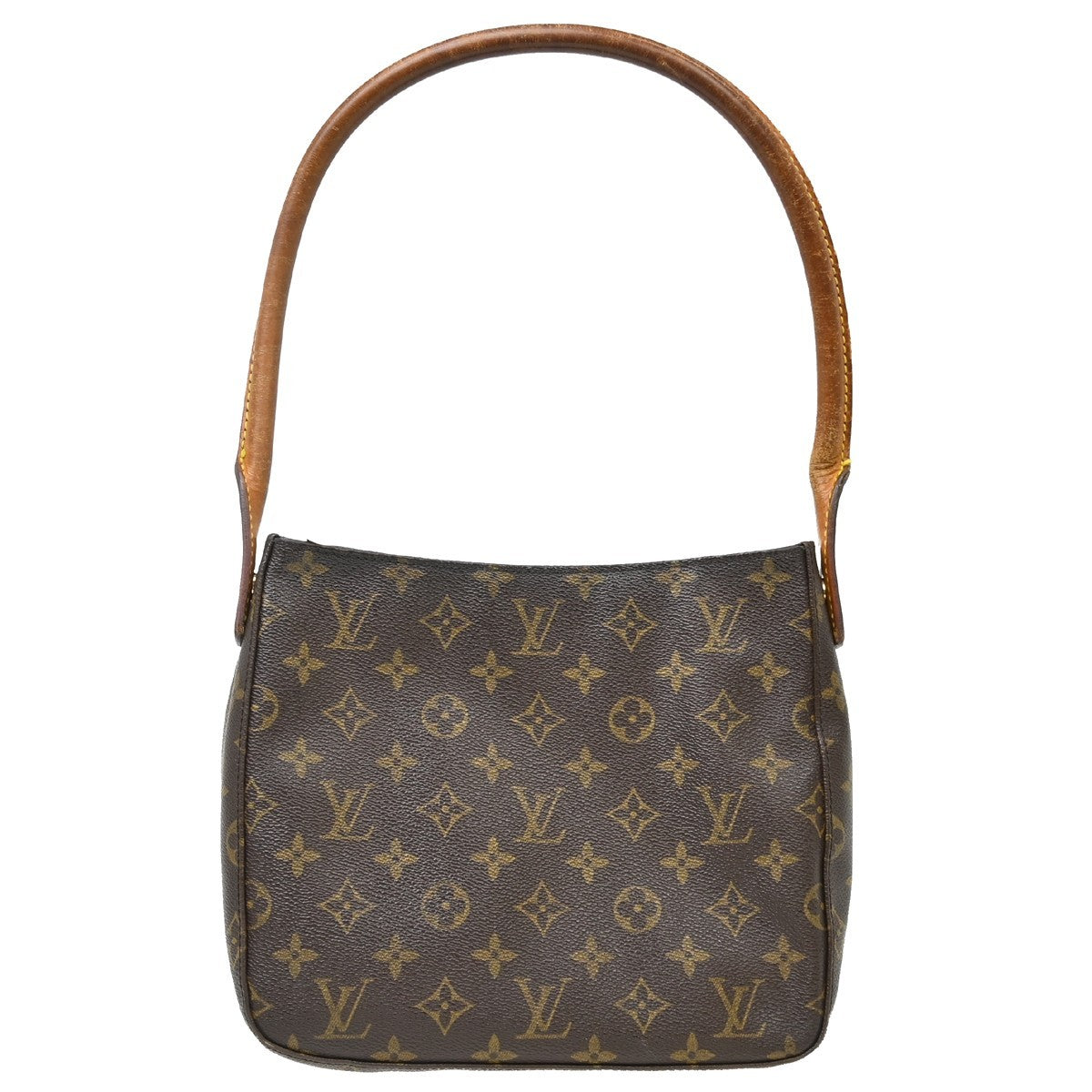 Louis Vuitton Monogram Looping Handbag Monogram Canvas MM
