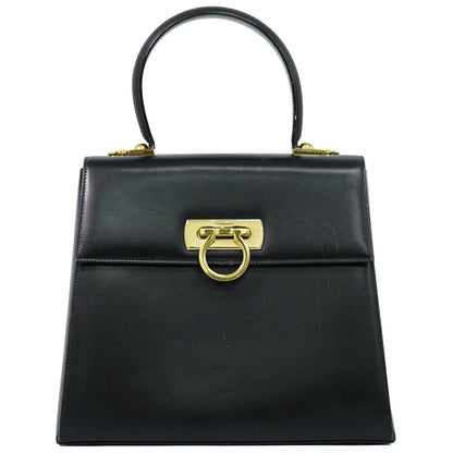 Salvatore Ferragamo Convertible Top Handle Leather Product Image