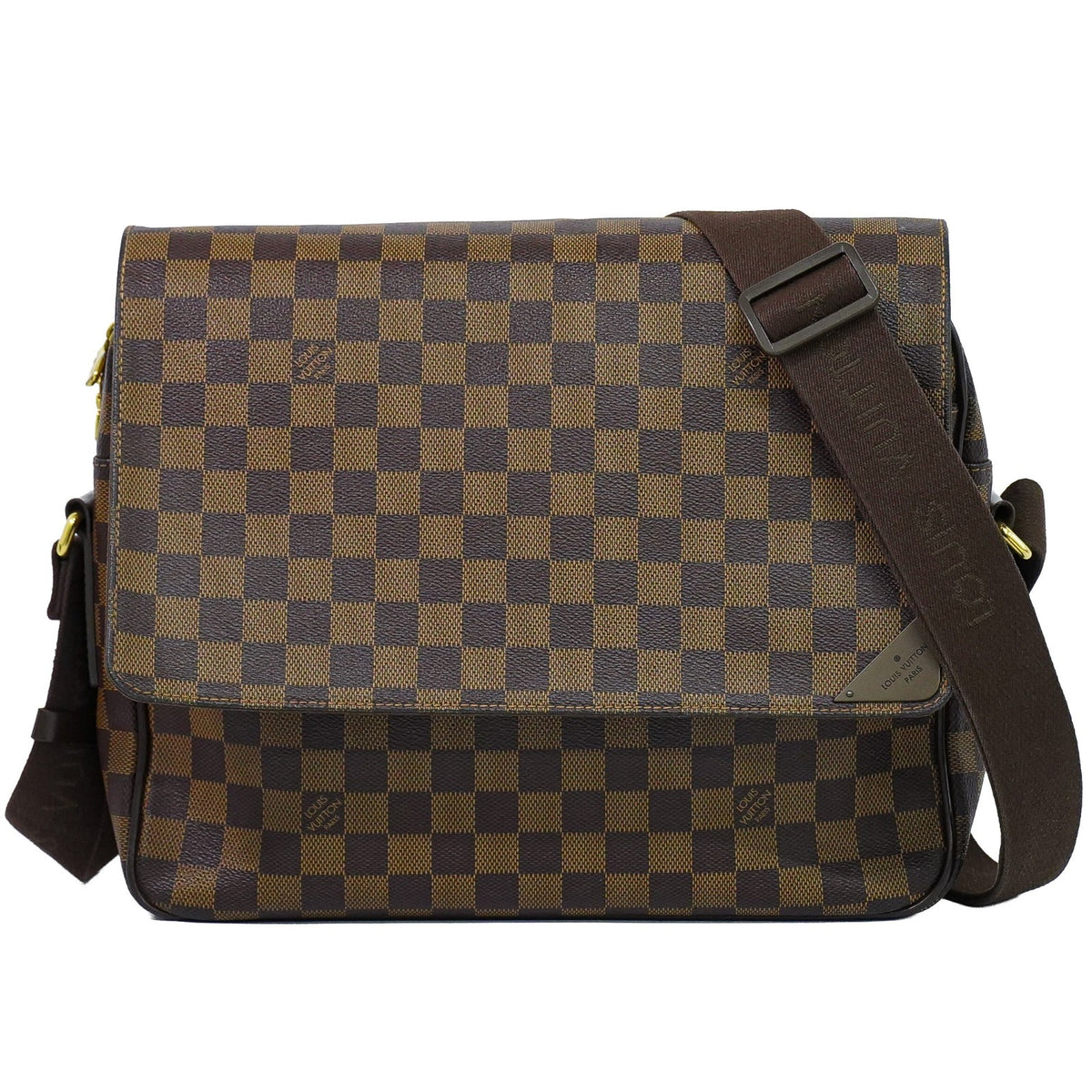 Louis Vuitton Shelton Messenger Damier Ebene MM