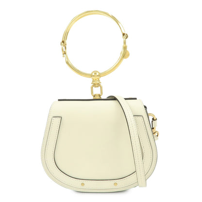 Chloe Nile Studded Suede and Leather Small