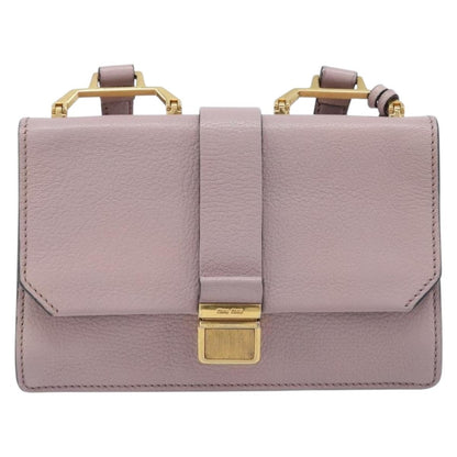 Miu Miu Bicolor Madras Leather Small
