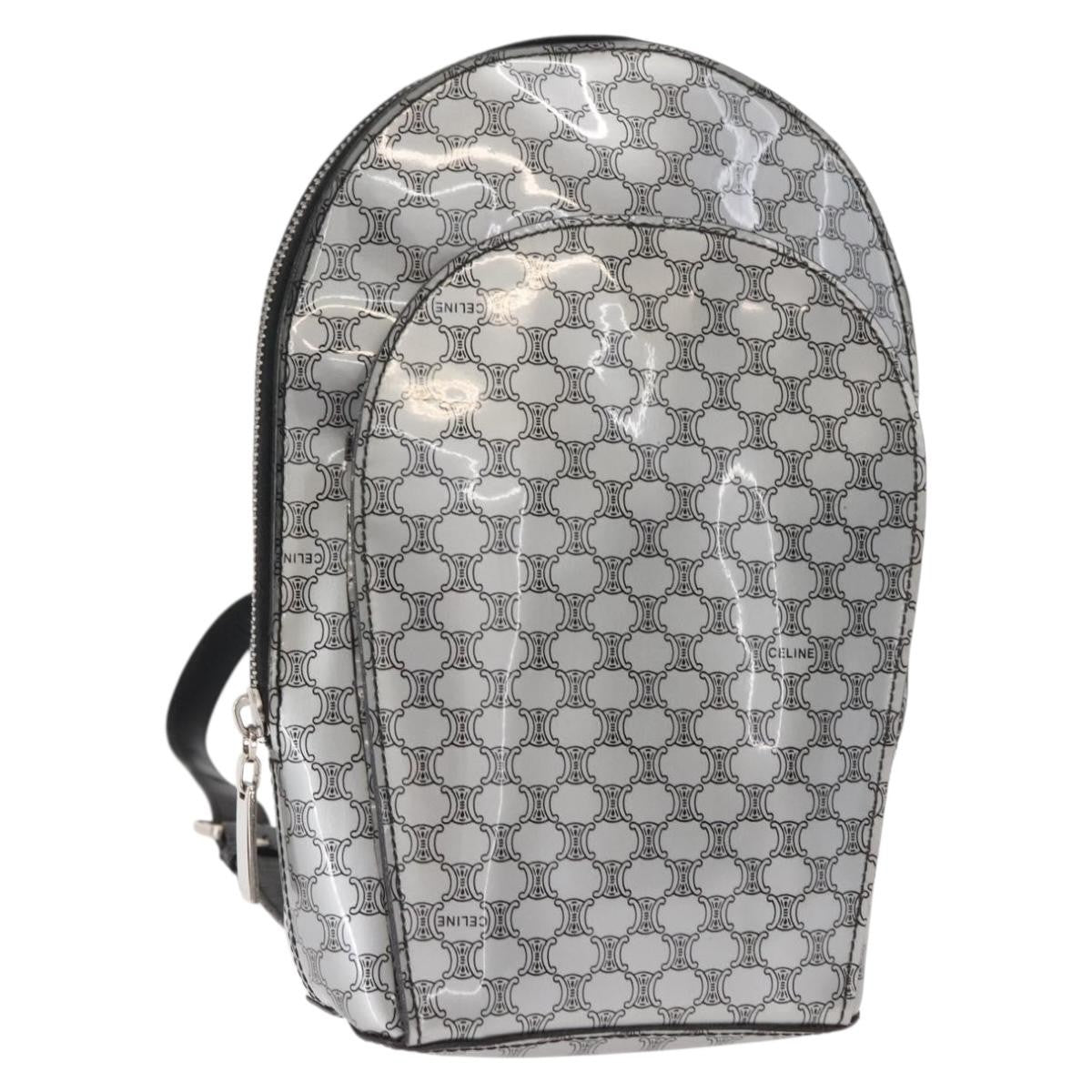 Celine Vintage Macadam Backpack Canvas and Leather Product Image