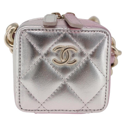 Chanel Like A Wallet Clutch With Chain Quilted Gradient Metallic Lambskin Mini