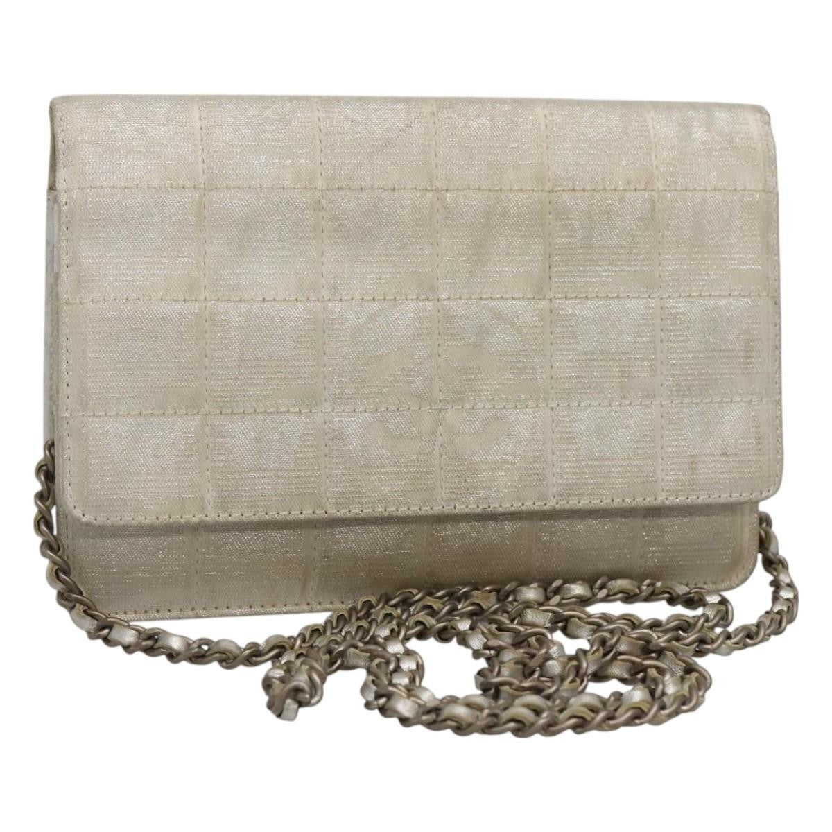 Chanel Travel Line Wallet on Chain Quilted Nylon Product Image
