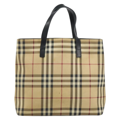 Burberry Nova Check Tote canvas check pattern Small
