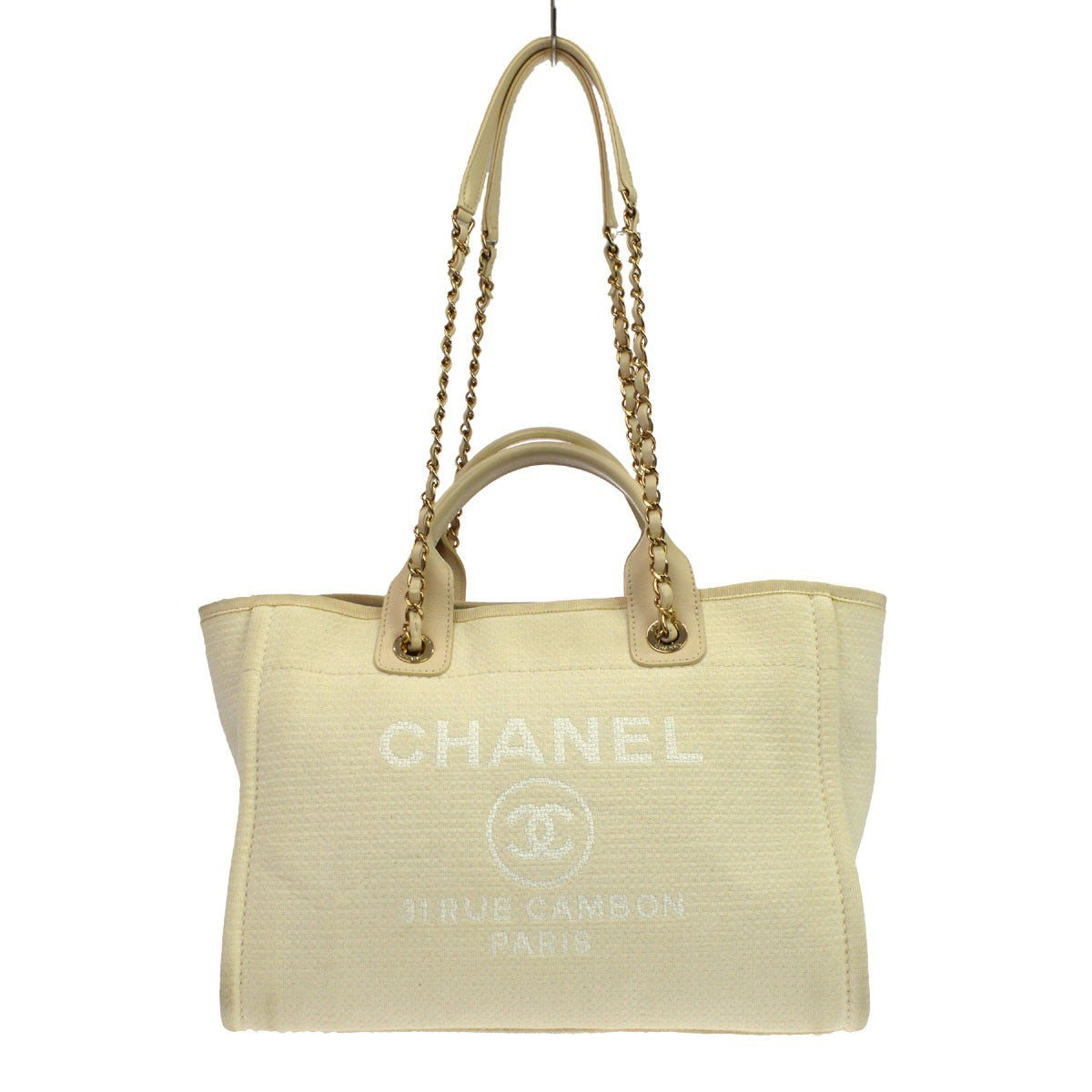 Chanel Deauville NM Mixed Fibers Medium