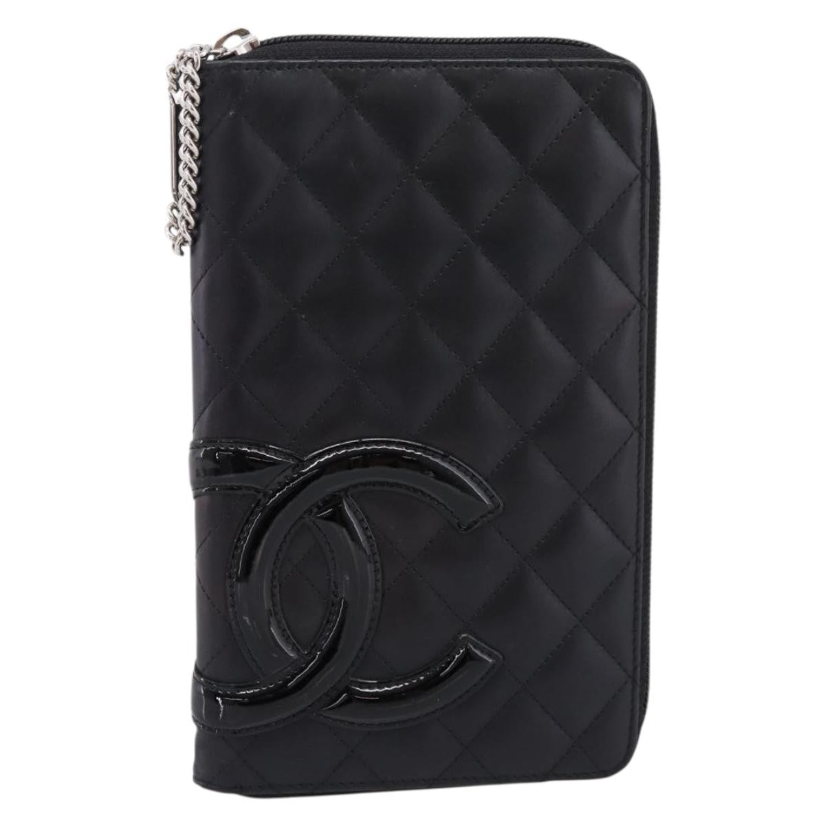 Chanel Cambon Zip Around Organizer Quilted Lambskin Product Image