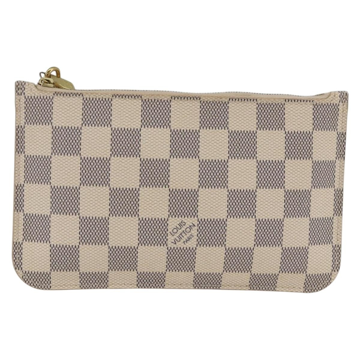 Louis Vuitton Neverfull Pochette Damier Ebene Small
