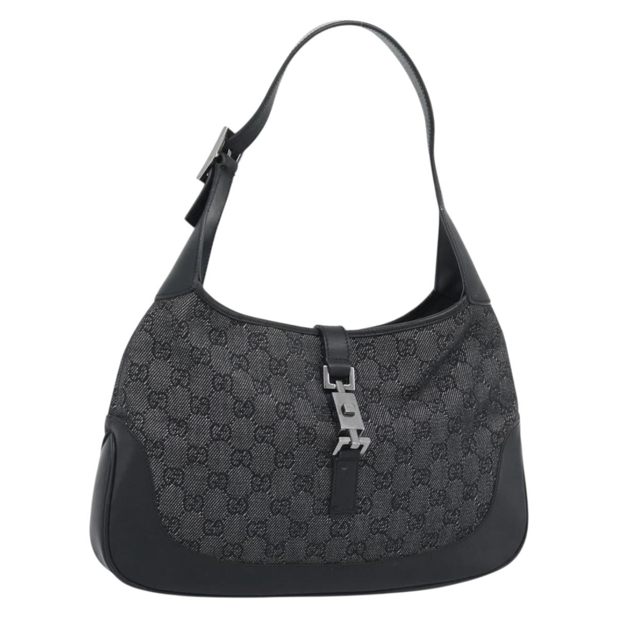 Gucci Jackie GG Canvas and Leather Small