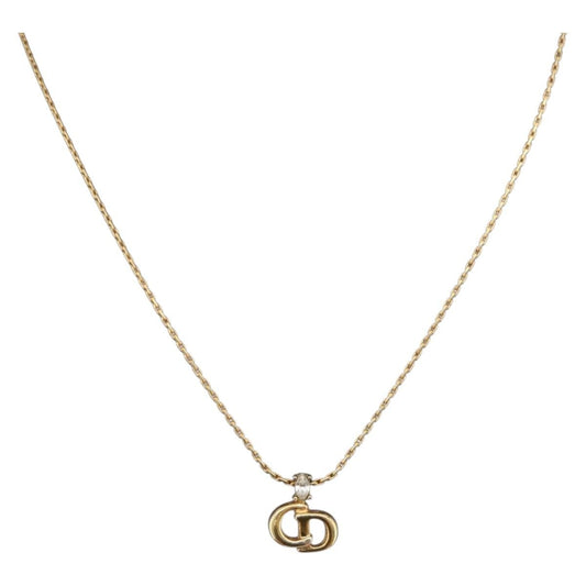 Christian Dior CD Pendant Metal and Crystals Product Image