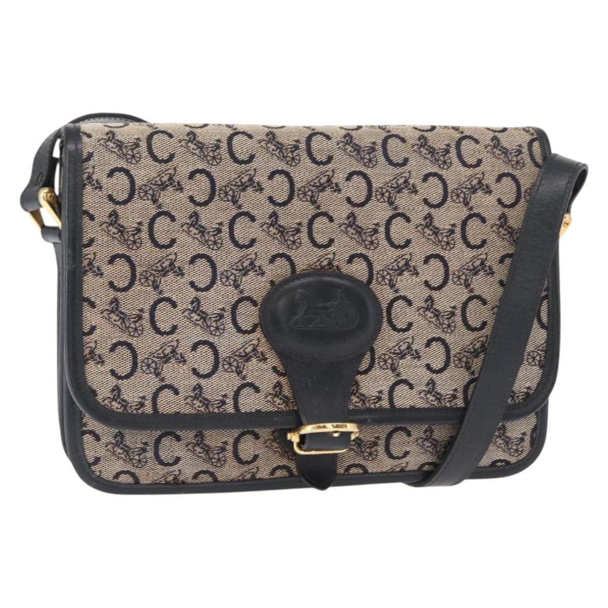 Celine C Sulky Shoulder bag Canvas Product Image