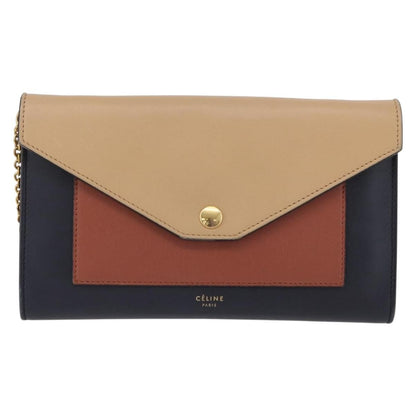 Celine Pocket Envelope Leather Small