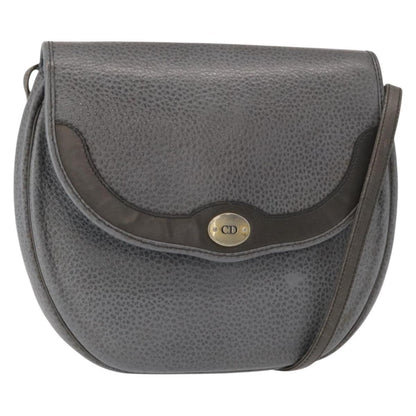 Christian Dior Vintage CD Logo Shoulder Bag Leather Product Image