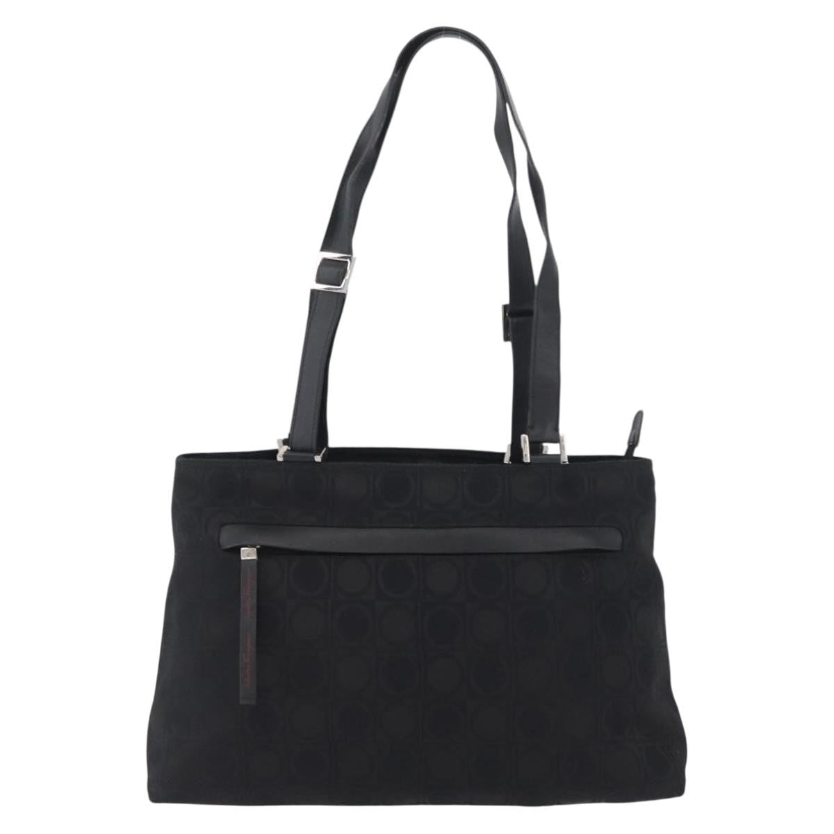 Salvatore Ferragamo Gancini Tote Gancini Canvas Medium