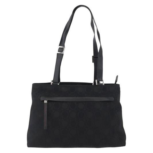 Salvatore Ferragamo Gancini Tote Gancini Canvas Medium
