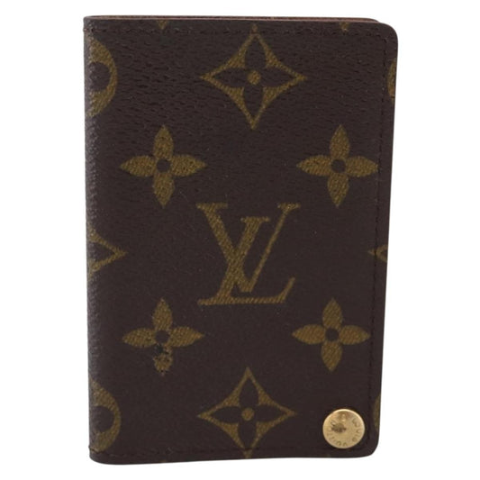 Louis Vuitton Porte Cartes Pression Card Case Monogram Canvas Product Image