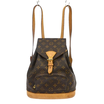 Louis Vuitton Vintage Montsouris Backpack Monogram Canvas MM
