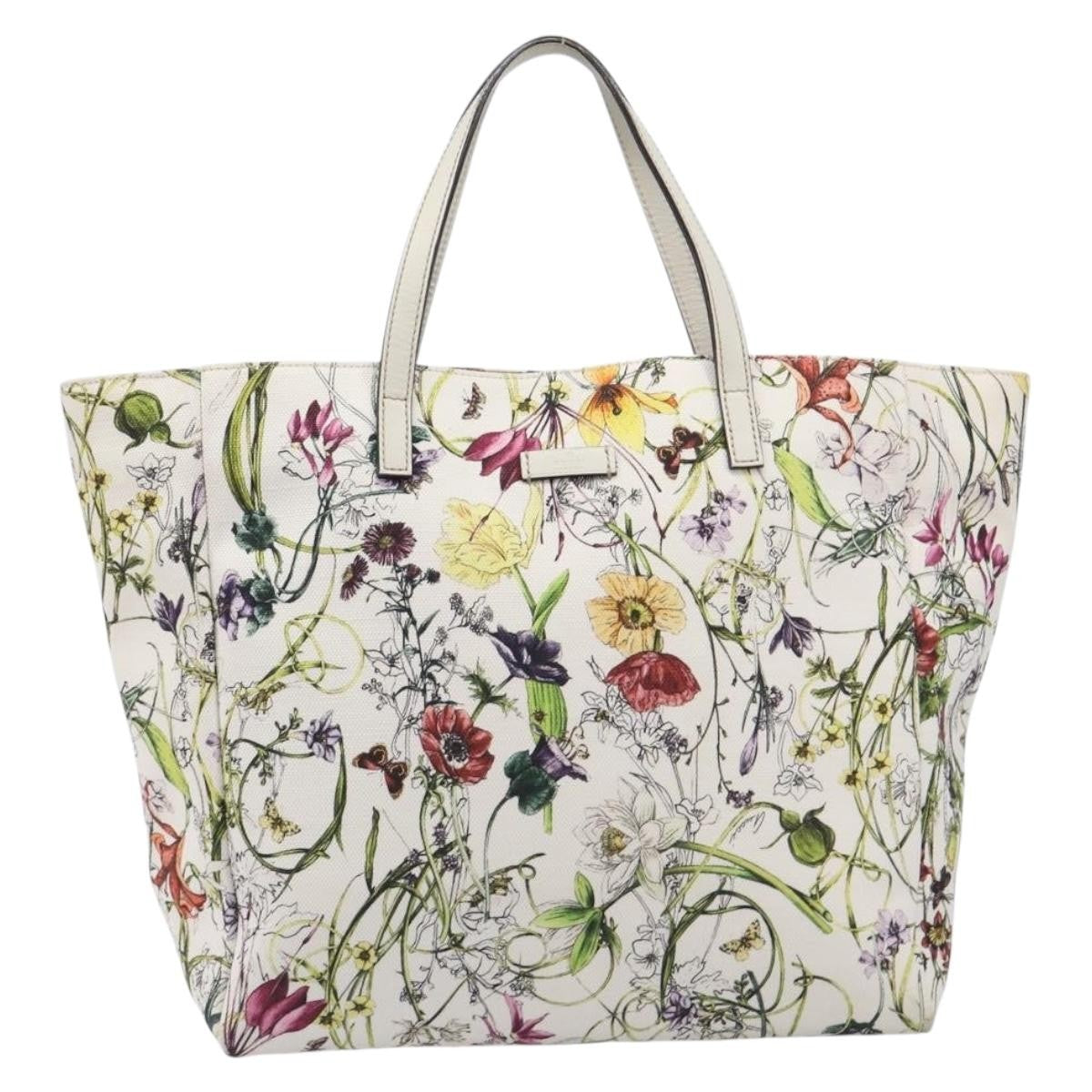 Gucci Open Flora Canvas Medium