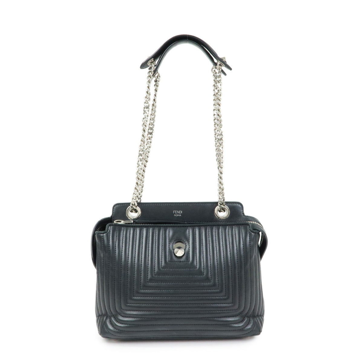 Fendi DotCom Click Quilted Leather Medium