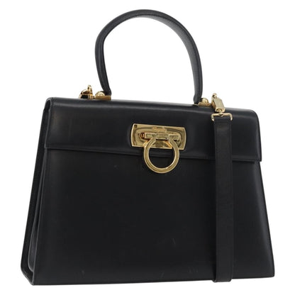 Salvatore Ferragamo Convertible Top Handle Leather Product Image
