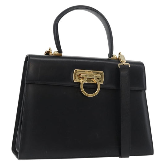 Salvatore Ferragamo Convertible Top Handle Leather Product Image