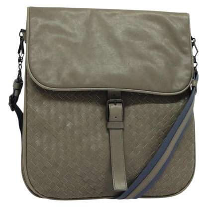 Bottega Veneta Vintage Flap Shoulder Bag Intrecciato leather Product Image