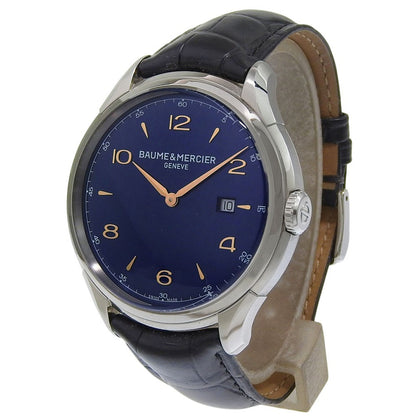 Baume & Mercier Clifton Stainless Steel and Leather 45