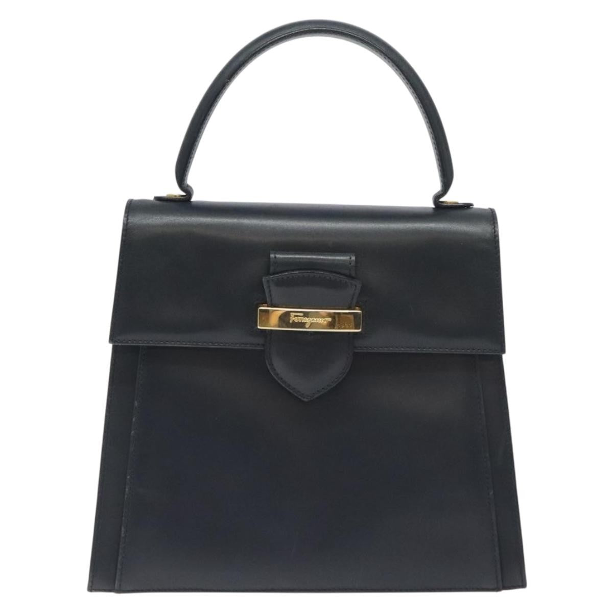 Salvatore Ferragamo Vintage Handbag Leather Product Image