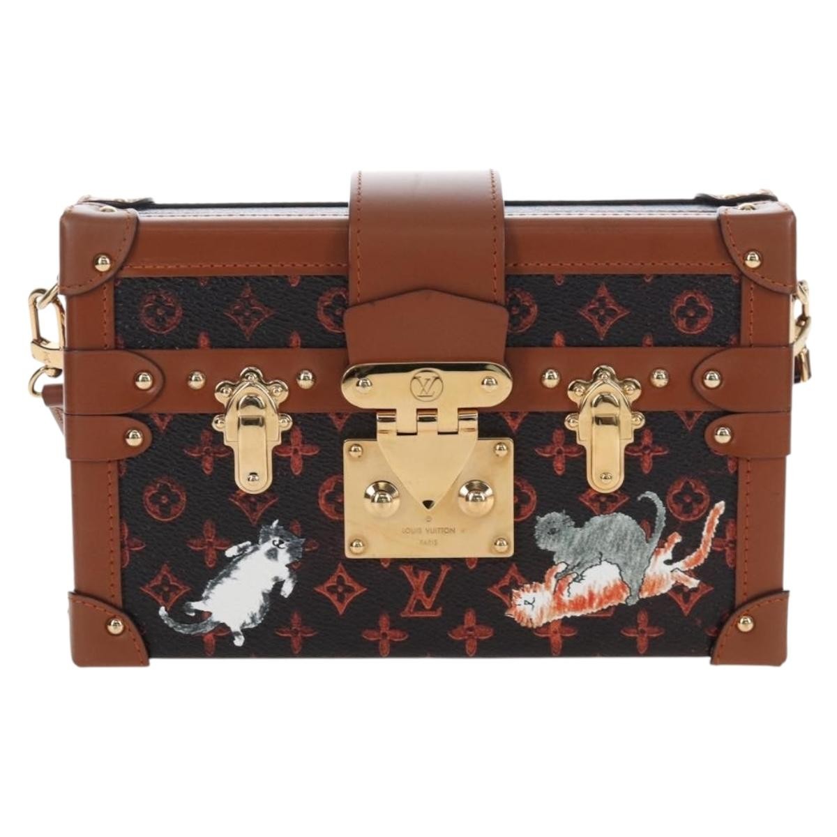 Louis Vuitton Petite Malle Limited Edition Grace Coddington Catogram Canvas Product Image