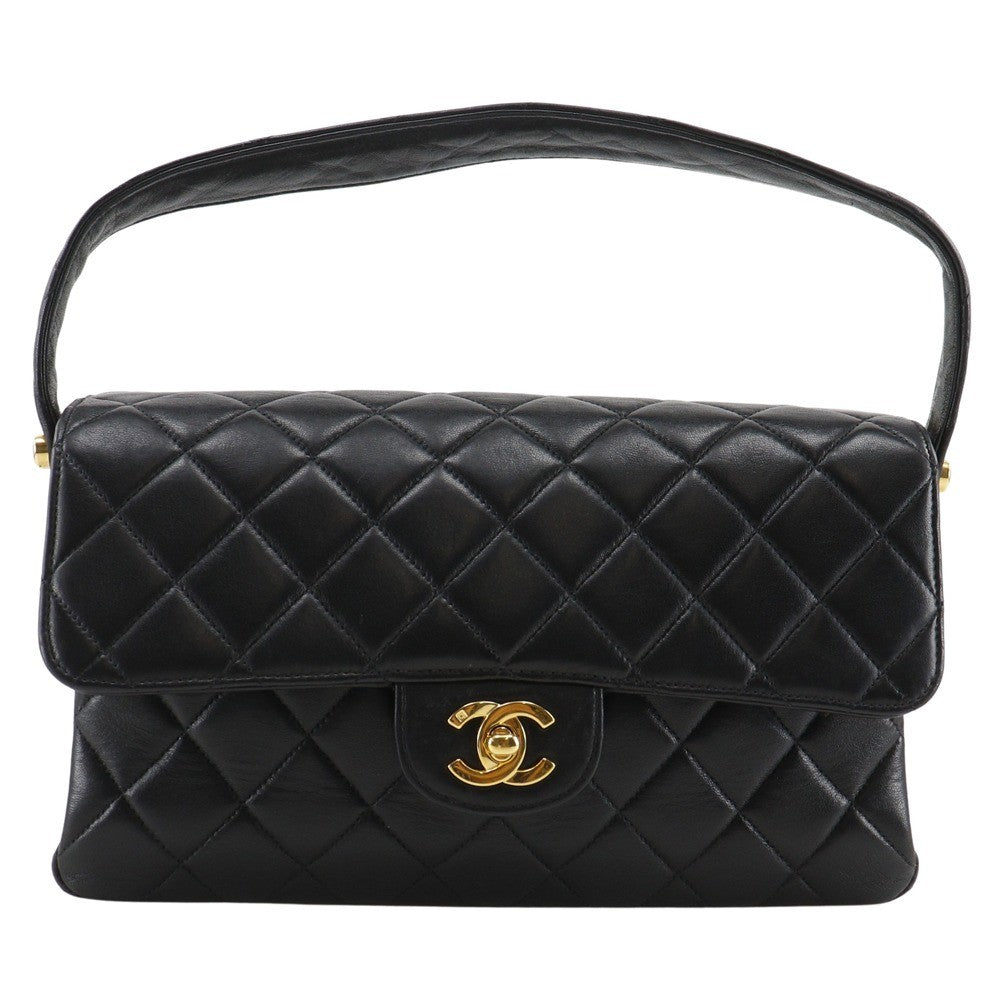 Chanel Vintage Double Sided Quilted Lambskin Large