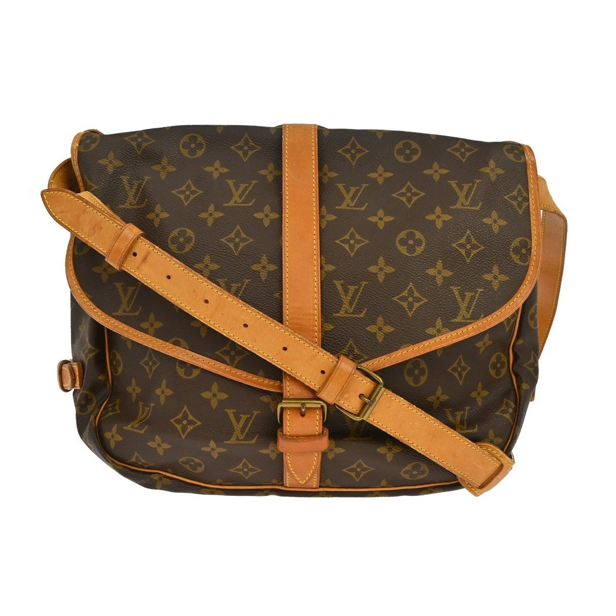 Louis Vuitton Saumur Monogram Canvas 35