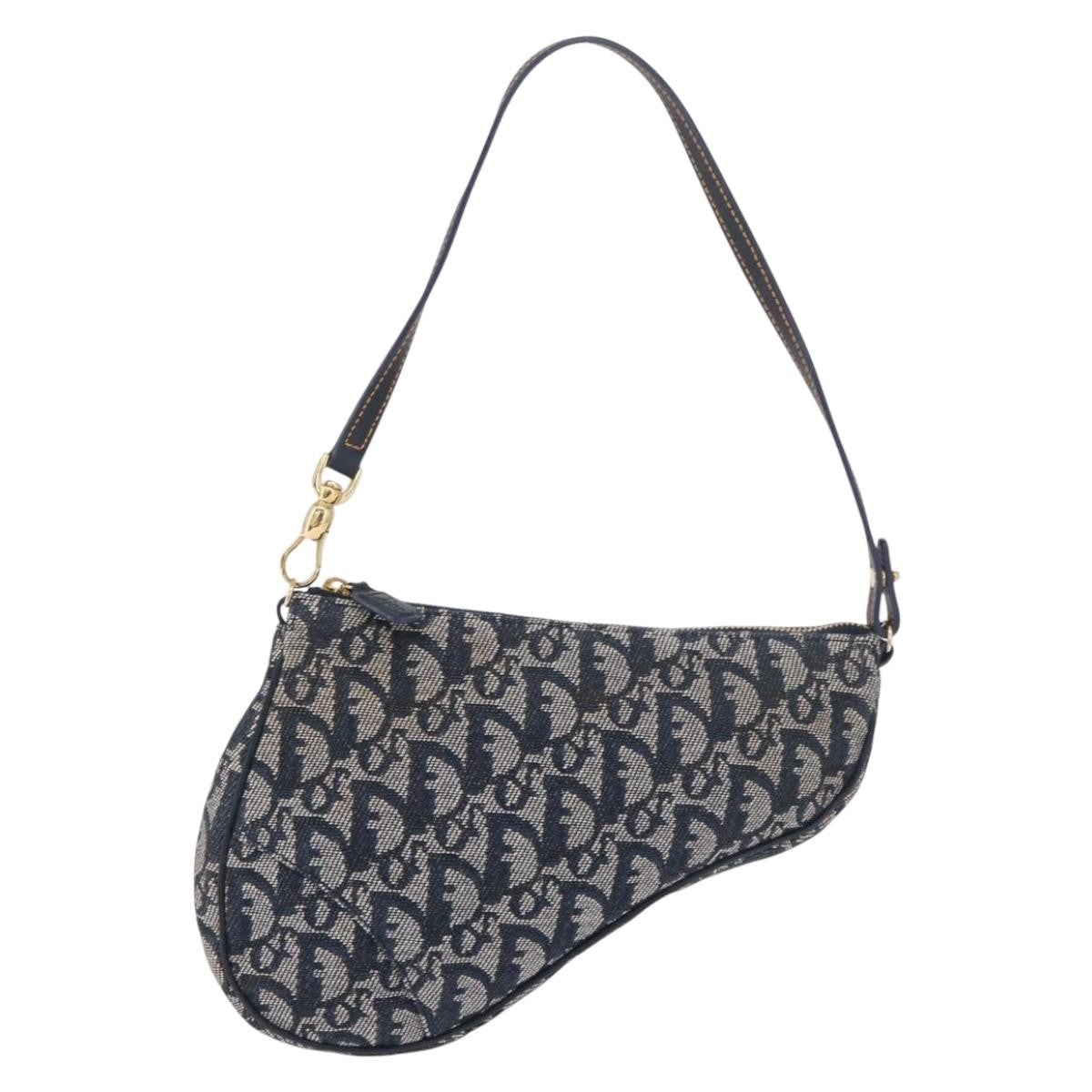 Christian Dior Vintage Saddle Bag Canvas Product Image